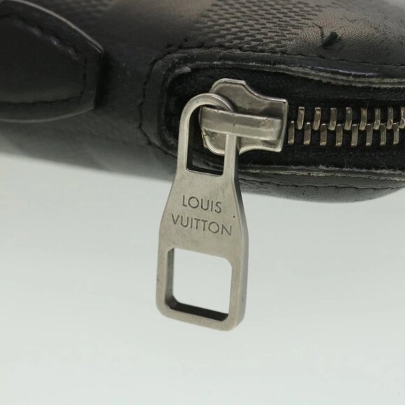 LOUIS VUITTON Damier Infini Atoll Travel Case Black - Picture 7 of 15